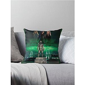 Mia Queen... Green Arrow Legacy Throw Pillow