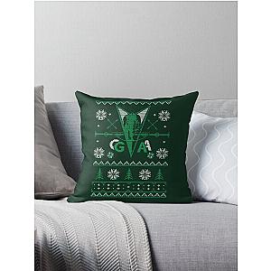 Green Arrow - Ugly Christmas Sweaters Throw Pillow