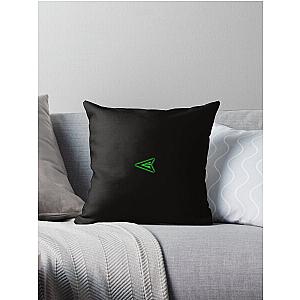 Green Arrow Logo Throw Pillow