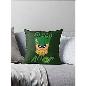 Green Arrow Classic Throw Pillow