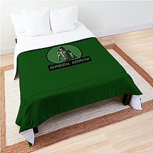 Green Arrow - Oliver Queen - Comic Book Text Comforter