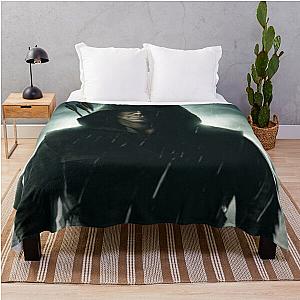 Oliver Queen The Green Arrow Poster Throw Blanket