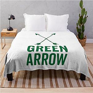 Green Arrow Throw Blanket