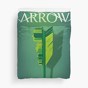 The green arrow's arrow Duvet Cover