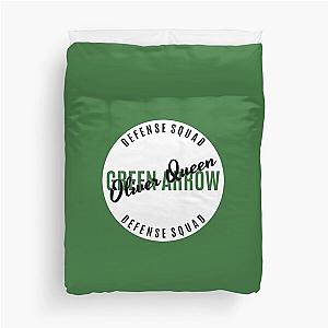 Oliver Queen - Green Arrow - Defense Squad  Duvet Cover