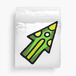 Dynamic Green Arrow Duvet Cover