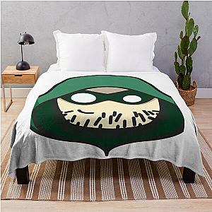 Green Arrow 2.0 Tooniefied Throw Blanket