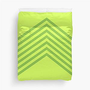 Green arrow Duvet Cover