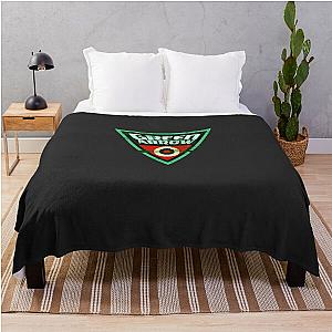 Green Arrow Logo Classic T-Shirt Throw Blanket