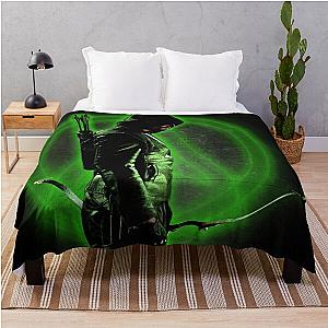 green arrow Throw Blanket