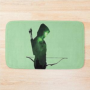 Green Arrow Silhouette  Bath Mat