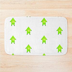 Green Arrow Bath Mat