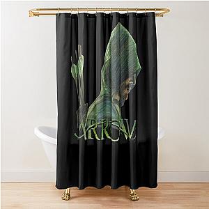 Green Arrow Shower Curtain