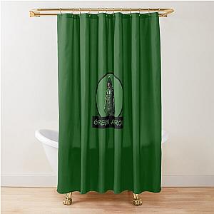 Green Arrow - Oliver Queen - Comic Book Text Shower Curtain