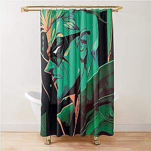 Green Arrow Shower Curtain