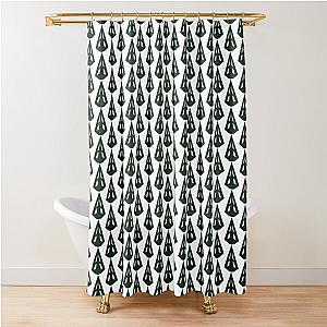 Mia Smoak-Queen's Green Arrow Logo Shower Curtain