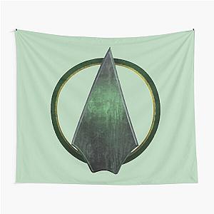 Green Arrow symbol  Tapestry