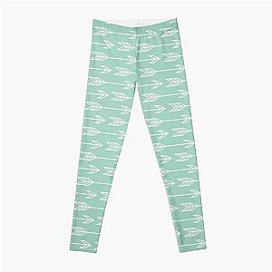 Blue Green Arrows Leggings