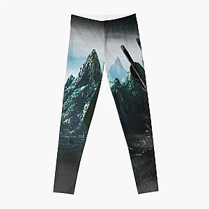 Green Arrow Wallpaper Leggings