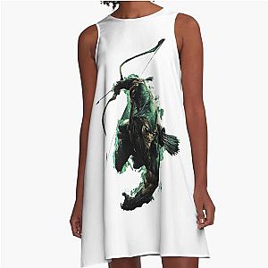 Green Arrow  1 A-Line Dress