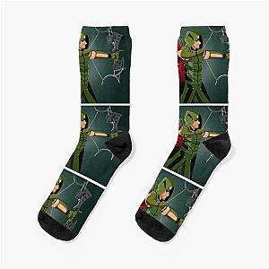 Green Arrow and Speedy ARROW Socks