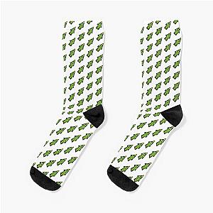 Dynamic Green Arrow Socks