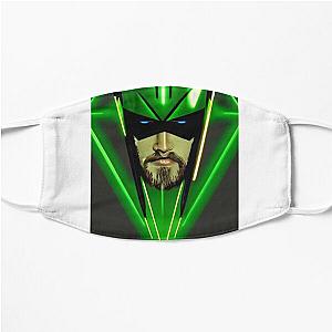 Green Arrow head Flat Mask