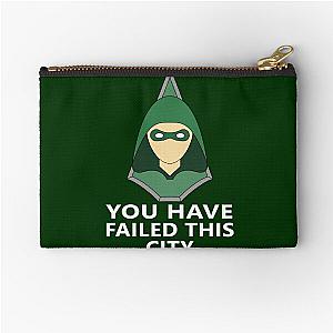 Green arrow Zipper Pouch