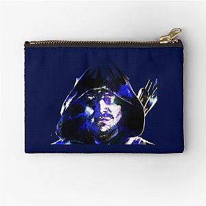 Green Arrow Zipper Pouch