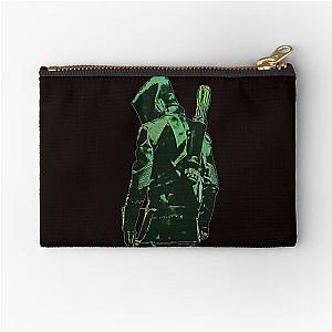 DC green arrow  Zipper Pouch