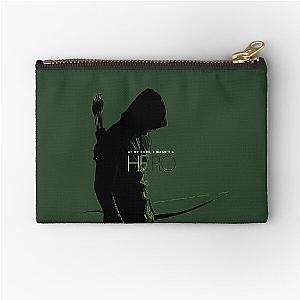 The Green Arrow Zipper Pouch