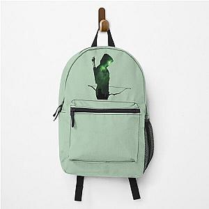 Green Arrow Silhouette  Backpack