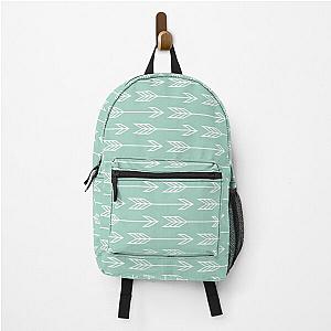 Blue Green Arrows Backpack