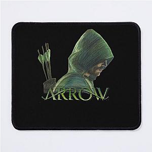 Green Arrow Mouse Pad