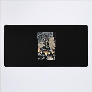 Green Arrow Fire And Rain Desk Mat