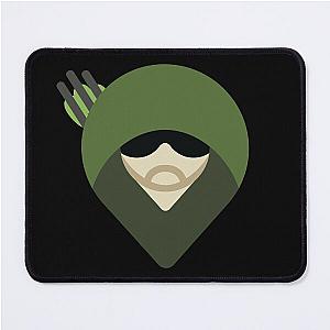 Oliver Queen aka Green Arrow of Arrowverse Location Pin Graphic Icon Mouse Pad