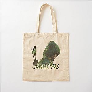 Green Arrow Cotton Tote Bag