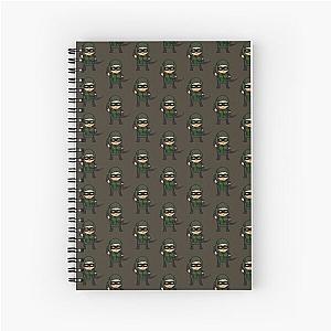 The Green Arrow Spiral Notebook