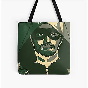 Green Arrow - Protect  All Over Print Tote Bag