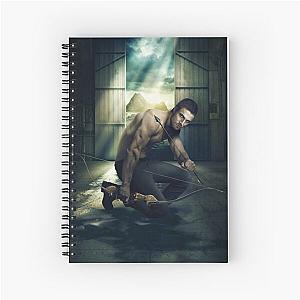 Arrow Oliver Queen Green Arrow Spiral Notebook