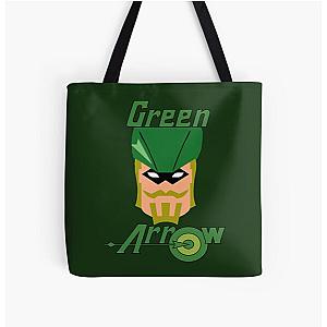 Green Arrow Classic All Over Print Tote Bag