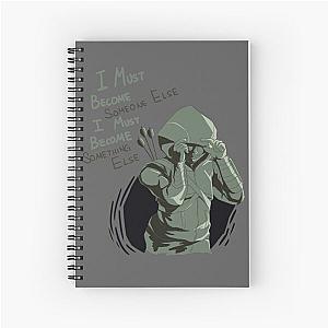 Green Arrow Spiral Notebook