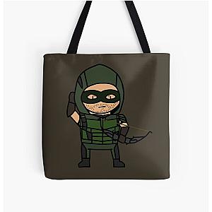 The Green Arrow All Over Print Tote Bag