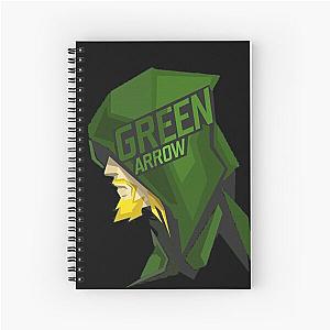 Green Arrow Spiral Notebook