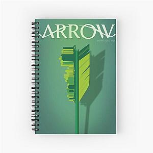 The green arrow's arrow Spiral Notebook