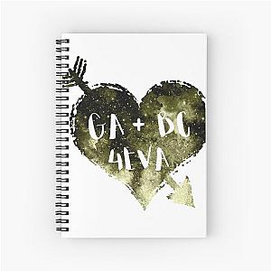 Green Arrow and Black Canary Forever Spiral Notebook