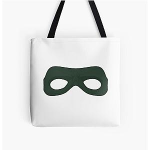 green arrow mask All Over Print Tote Bag