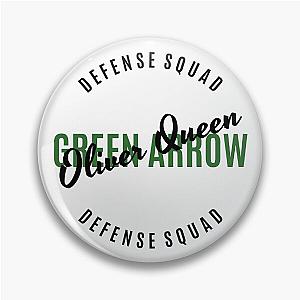 Oliver Queen - Green Arrow - Defense Squad  Pin