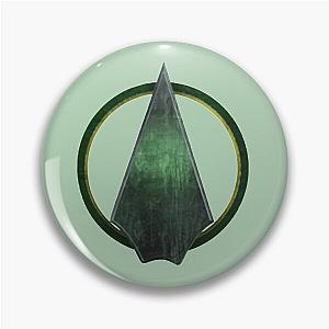 Green Arrow symbol  Pin