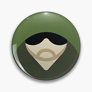 Oliver Queen aka Green Arrow of Arrowverse Location Pin Graphic Icon Pin